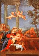 Albani, Francesco The Holy Family (Sacra Famiglia) USA oil painting artist